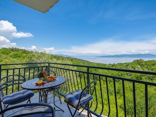 Balcony with sea view