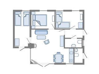 Casa per le vacanze Kamperland Pianta del piano 28