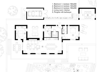 Villa Pitsidia Floor Plan 41