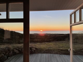 Meerblick aus dem Wohnzimmer