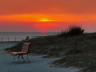 Den Abend am Weststrand genießen