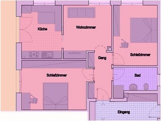 Appartamento per vacanze Burgstall Pianta del piano 21