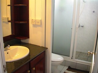Ferienwohnung Mont Choisy Badezimmer 12