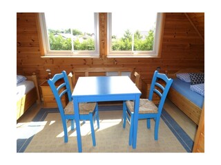 Kinderzimmer mit 2 Einzelbetten oben