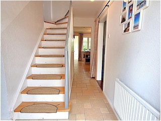 Treppe ins Dachgeschoss