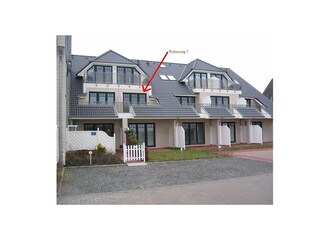 Lage der Wohnung im Haus (Seeseite)