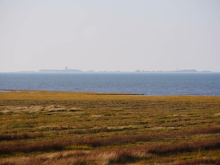 Der Ausblick auf die Insel Neuwerk