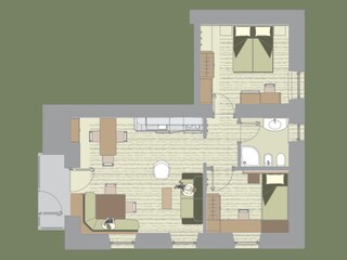 Appartamento St. Martin in Thurn Pianta del piano 8