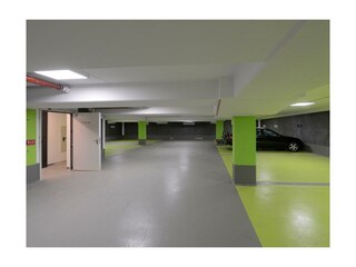 Strandvilla Gezeiten - Blick in die unglaublich geräumige Tiefgarage