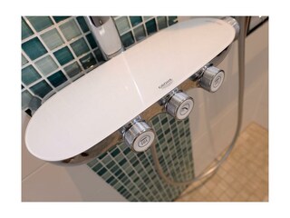 Strandvilla Gezeiten Appartement Deichlicht-Wellnessdusche mit Massagefunktion