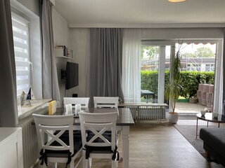 Blick aus der Küche