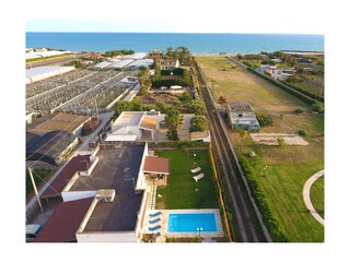 Ferienhaus mit Pool am Meer auf Sizilien