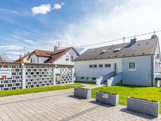 Parking in front of the house