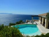 Villa Paradiso, its private pool and stunning views