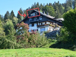 Balkon in der Poleposition