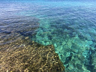 Glasklar: Meerwasser in der Cala Murada