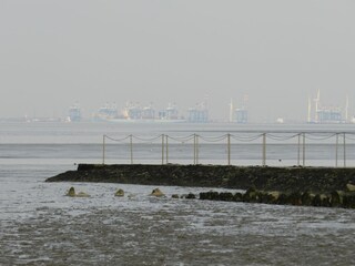 Blick nach Bremerhaven