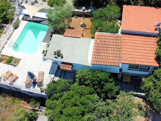 Villa Luna from above