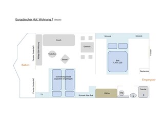 Ferienwohnung Norderney Grundriss 23