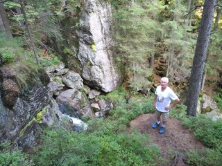 Wanderung zu den Rißloch Wasserfällen