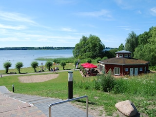 Badestrand mit Imbiss