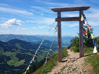 Hochgrat-Gipfel auf der Nagelfluhkette