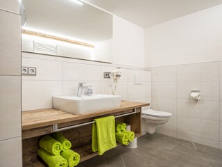 Ferienwohnung Gipfelrausch: Badezimmer