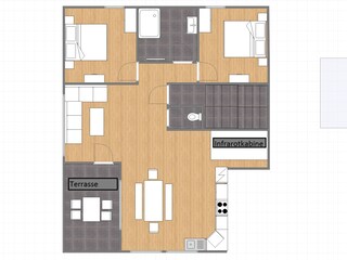 Appartamento Eben im Pongau Pianta del piano 19