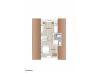 Casa per le vacanze Oostkapelle Pianta del piano 19