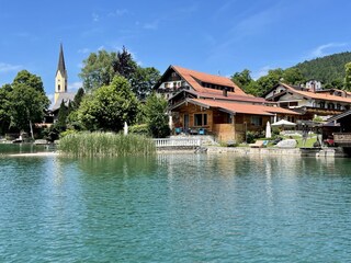 Blick vom See aus