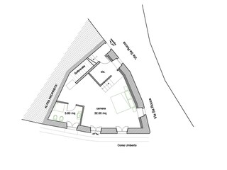 Appartamento per vacanze Seneghe Pianta del piano 27