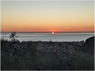 sunrise from the cottage