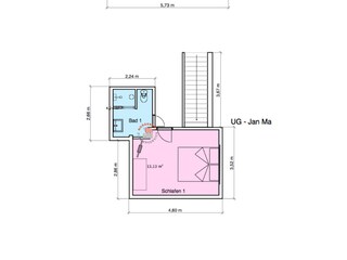 Ferienwohnung Norderney Grundriss 47