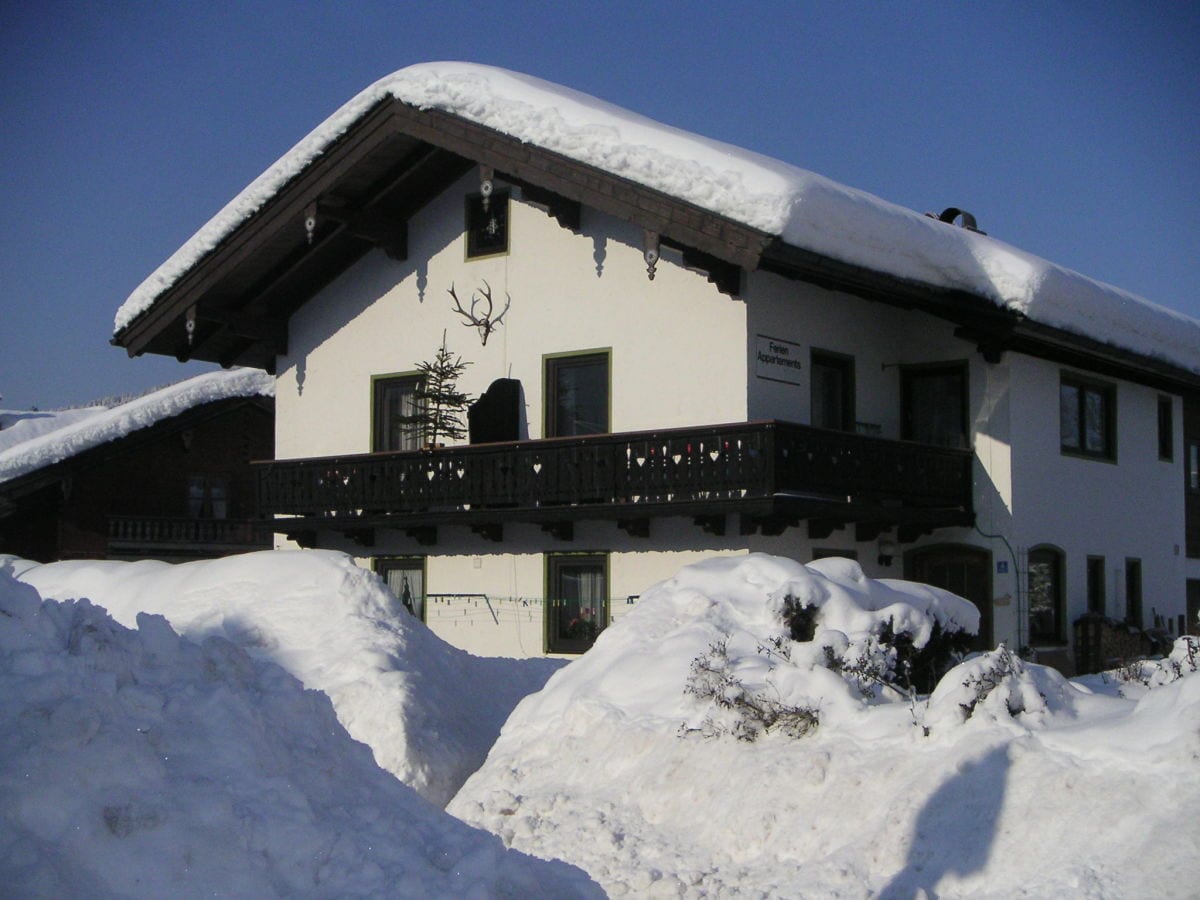 Unser Haus im Winter