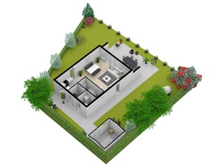 Casa per le vacanze Sint Maarten Pianta del piano 43