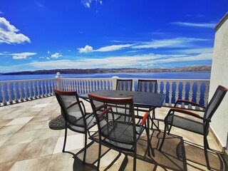 Apartamento de vacaciones Karlobag Grabación al aire libre 2