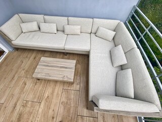 Teak Eck-Lounge