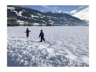 Spaziergänge durch den Schnee