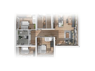 Appartamento per vacanze Fügen Pianta del piano 23