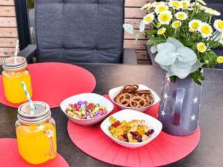 Gemütliche Stunden auf der Terrasse