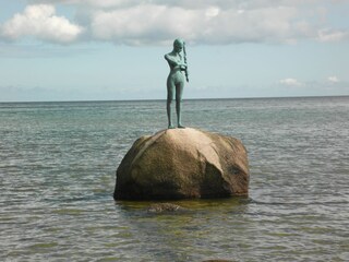 Skulptur am Südstrand