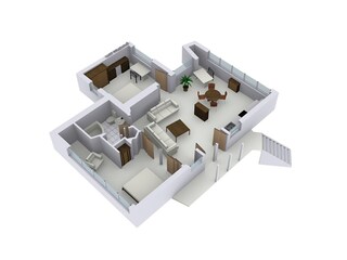 Vakantieappartement Pfaffing Grondplan 13
