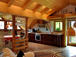 Vakantieappartement Pfaffing Keuken 31