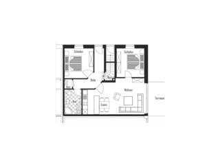 Ferienwohnung Borkum Grundriss 24