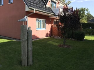 Die Terrasse aus einer anderen Perspektive.