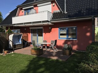 Sonnige Terrasse zum Relaxen