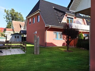 Grillplatz im Sonnenuntergang