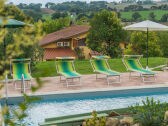 Casa Magica - Swimming Pool surrounded by sunbeds