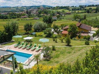 Maison de vacances San Lorenzo in Campo Enregistrement extérieur 17