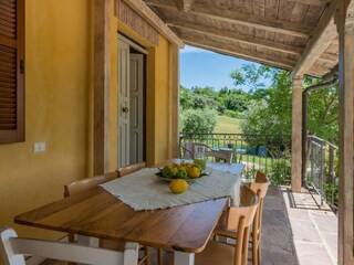Casa Magica - Detail of the outdoor table
